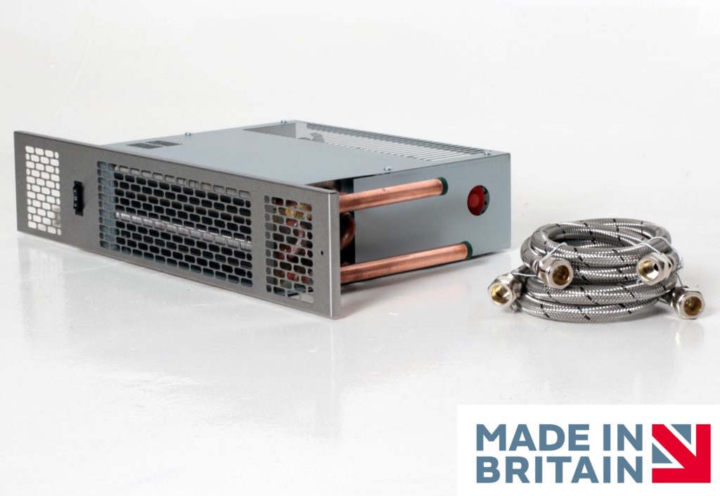 Plinth heater Hydronic Wireless Alexa controlled Low Voltage (DC)